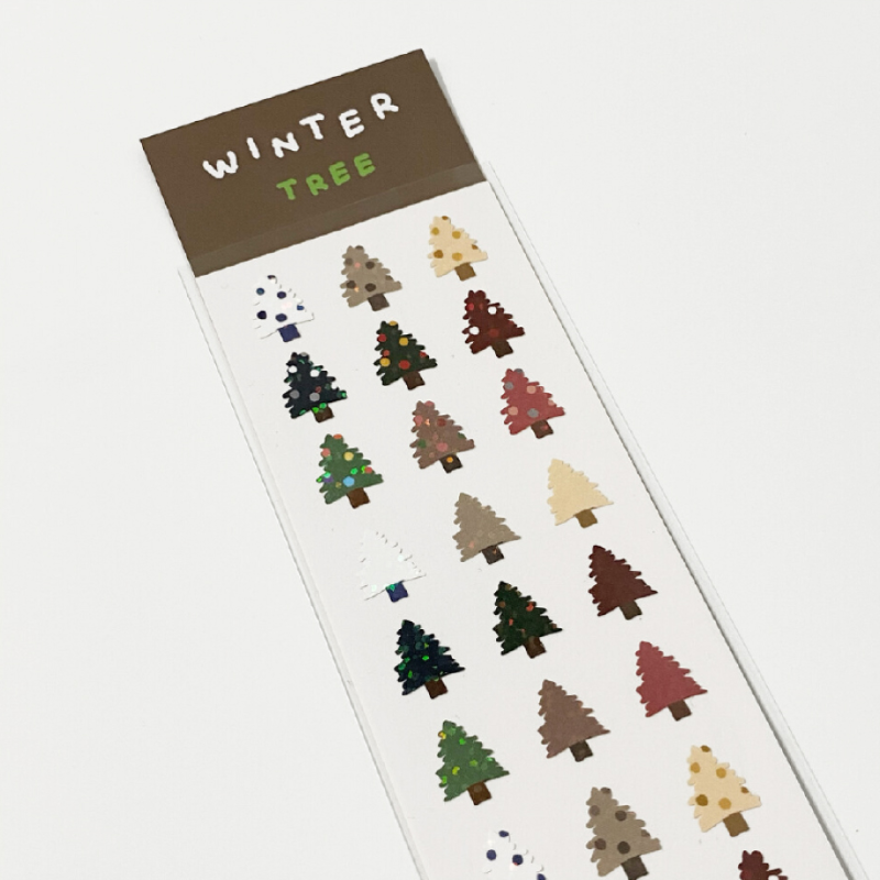 Teteum - Winter Tree Sticker
