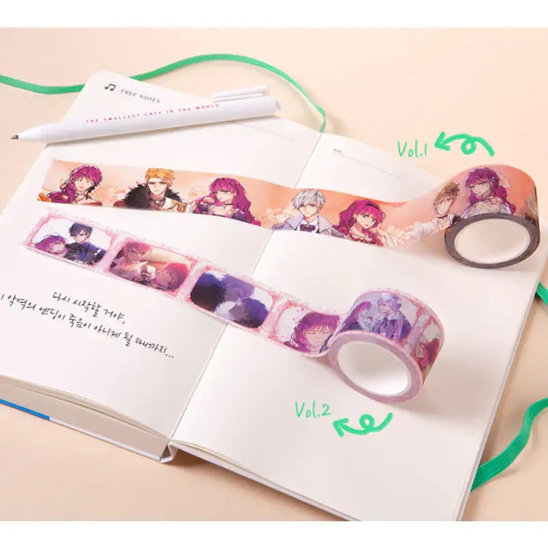Villains Are Destined to Die - Glitter Tape Roll - D&C WEBTOON Biz - Accesories - Harumio