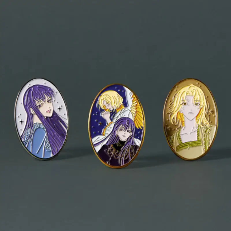 Your Throne - Moment Badge Set - Webtoon Friends - Badge - Harumio