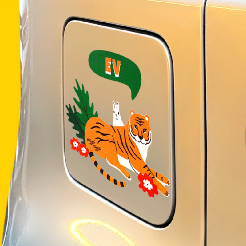 Wiggle Wiggle - Removable Car Sticker