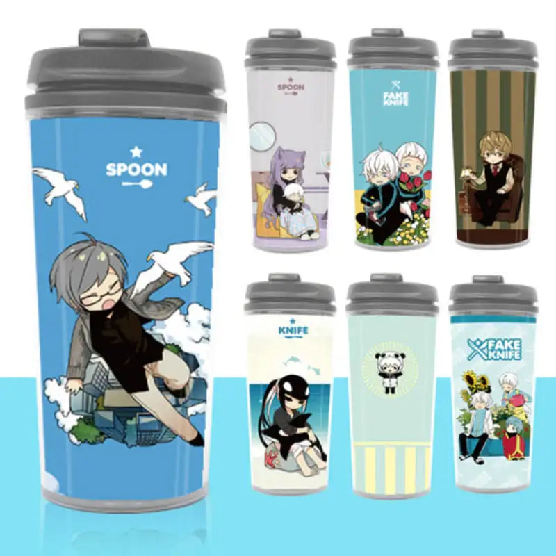 I Don't Want This Kind Of Hero - Tumbler 500ml - Webtoon Shop - Tumbler - Harumio