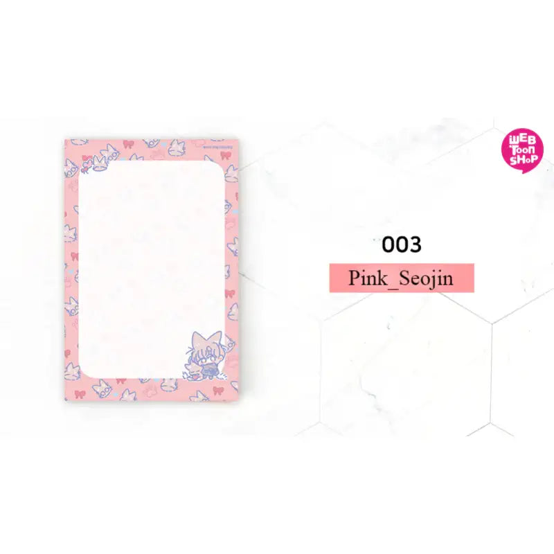 Love Contract Employee - Memo Pad - Webtoon Shop - Memo Pads - Harumio