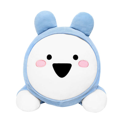 Overaction Bunny - Squishy Pillow Bunny - Blue