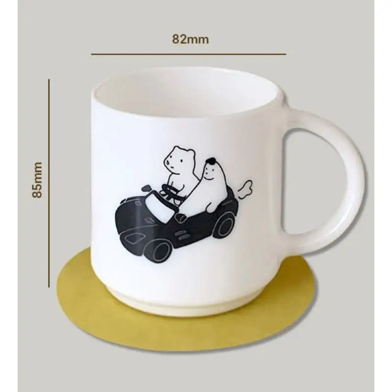 Stay With Us - Runny Nose and Friend Mug - Stay With Us - Mug - Harumio