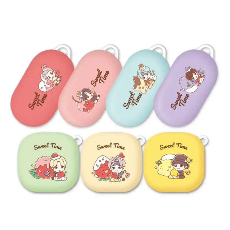BTS - TinyTAN - Sweet Time Buds Case - BTS TinyTAN - Buds Case - Harumio