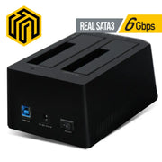 Thinkway - CORE D162 Iron USB 3.0 2BAY Docking Station - Thinkway - Multidock - Harumio