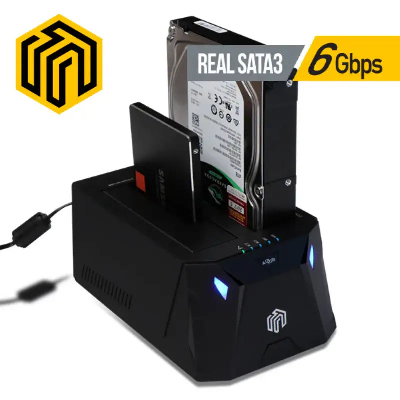Thinkway - CORE D162 Iron USB 3.0 2BAY Docking Station - Thinkway - Multidock - Harumio