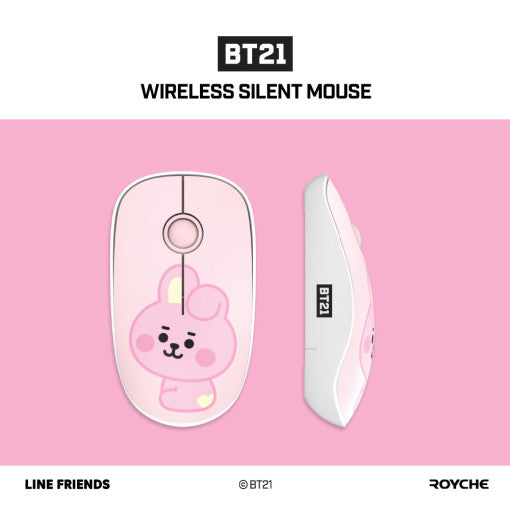 BT21 x Royche - Baby Wireless Silent Mouse