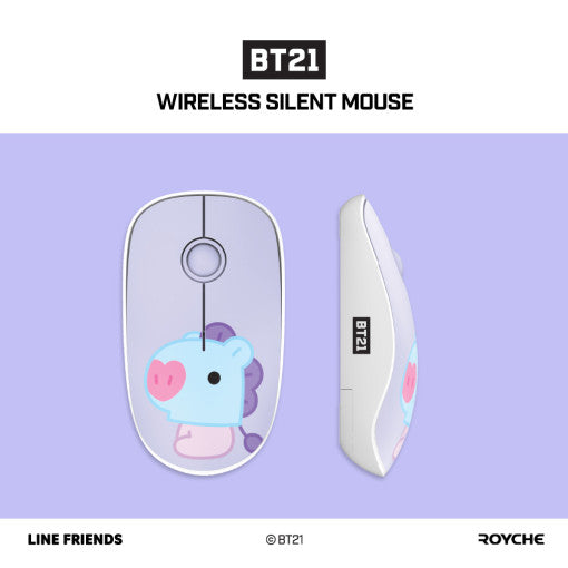 BT21 x Royche - Baby Wireless Silent Mouse