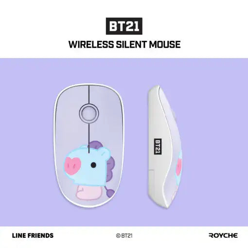 BT21 x Royche - Baby Wireless Silent Mouse - BT21 x Royche - Accessories - Harumio