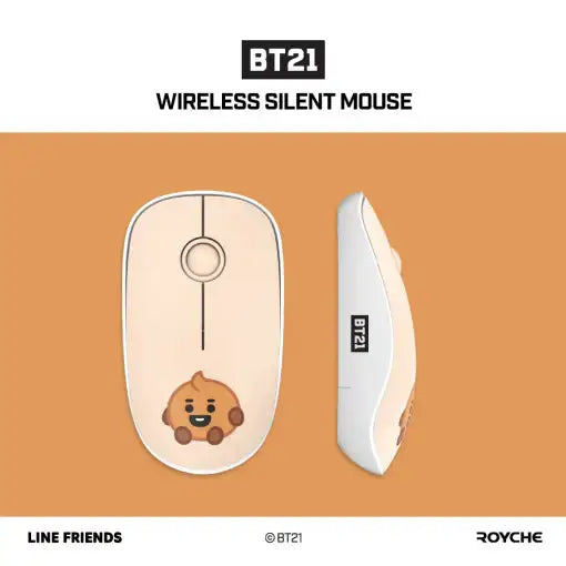 BT21 x Royche - Baby Wireless Silent Mouse - BT21 x Royche - Accessories - Harumio