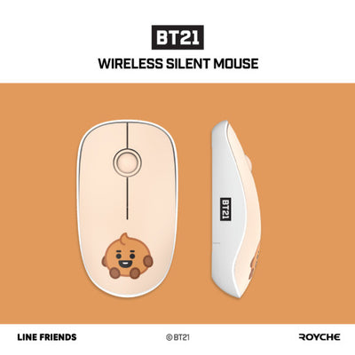 BT21 x Royche - Baby Wireless Silent Mouse