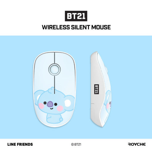 BT21 x Royche - Baby Wireless Silent Mouse