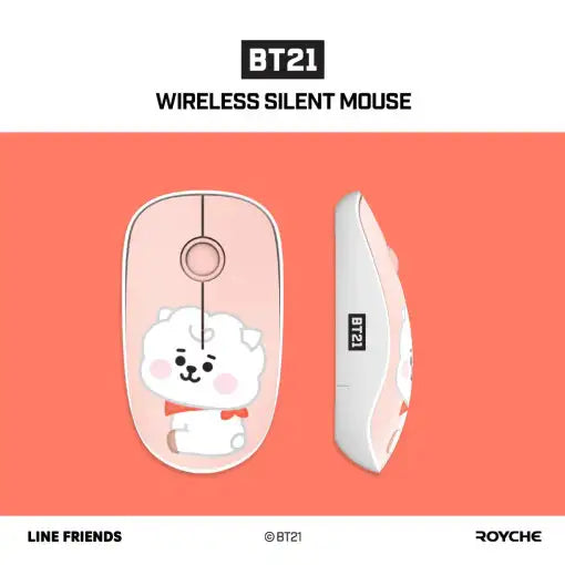 BT21 x Royche - Baby Wireless Silent Mouse - BT21 x Royche - Accessories - Harumio