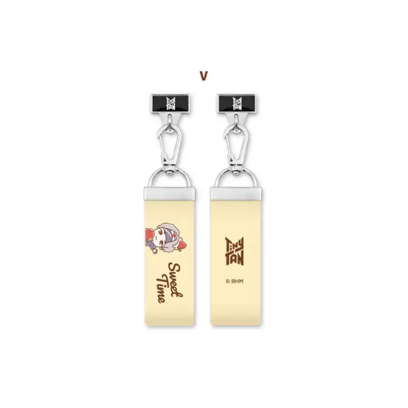 BTS - TinyTAN - Sweet Time Finger Strap - BTS TinyTAN - Mobile Accessories - Harumio