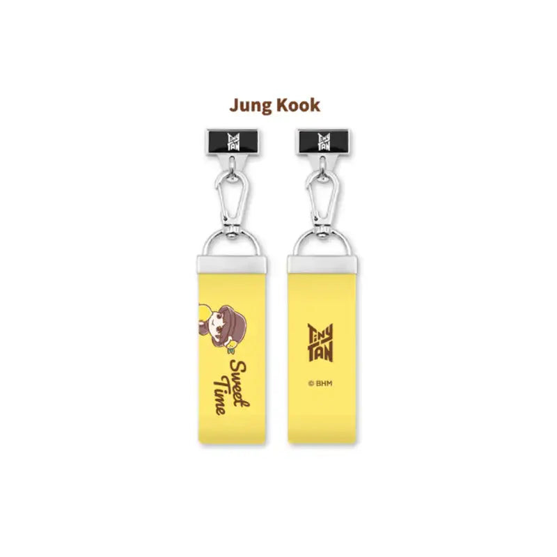 BTS - TinyTAN - Sweet Time Finger Strap - BTS TinyTAN - Mobile Accessories - Harumio