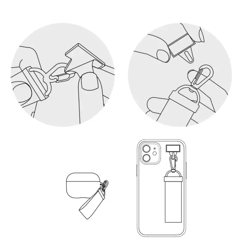 BTS - TinyTAN - Sweet Time Finger Strap - BTS TinyTAN - Mobile Accessories - Harumio