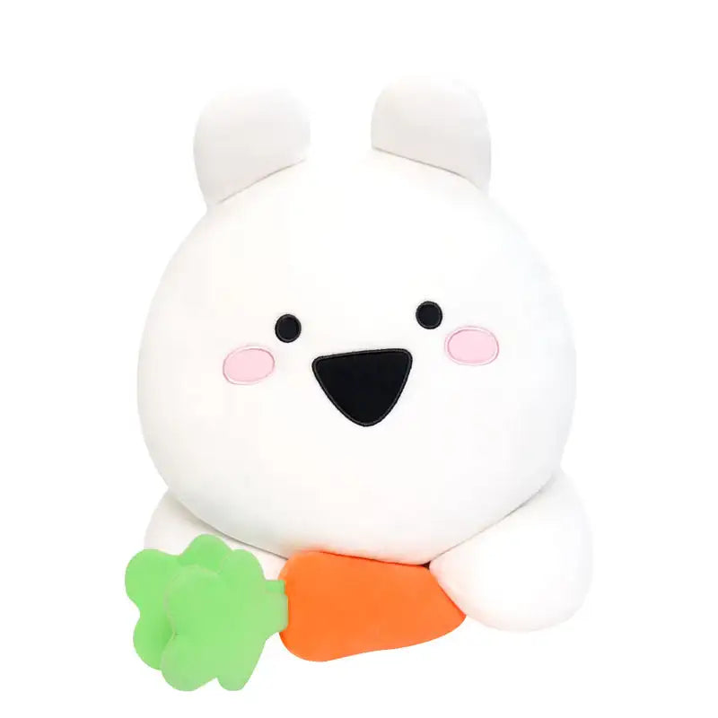 Overaction Bunny - Squishy Pillow Bunny - Carrot - Overaction Bunny - Plushie - Harumio