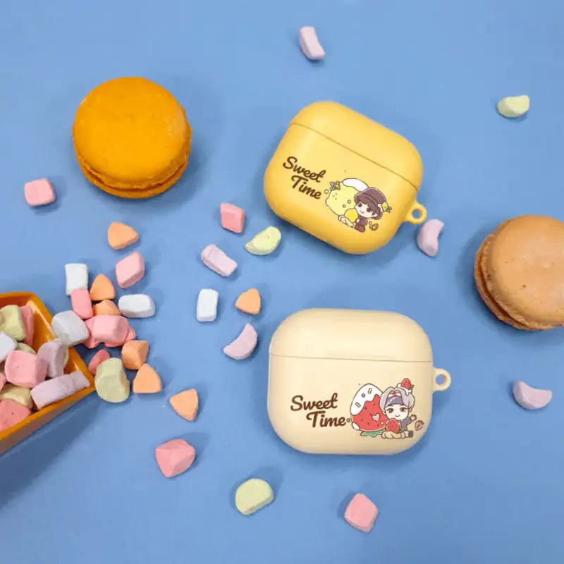 BTS - TinyTAN - Sweet Time AirPods Case - BTS TinyTAN - AirPods Case - Harumio