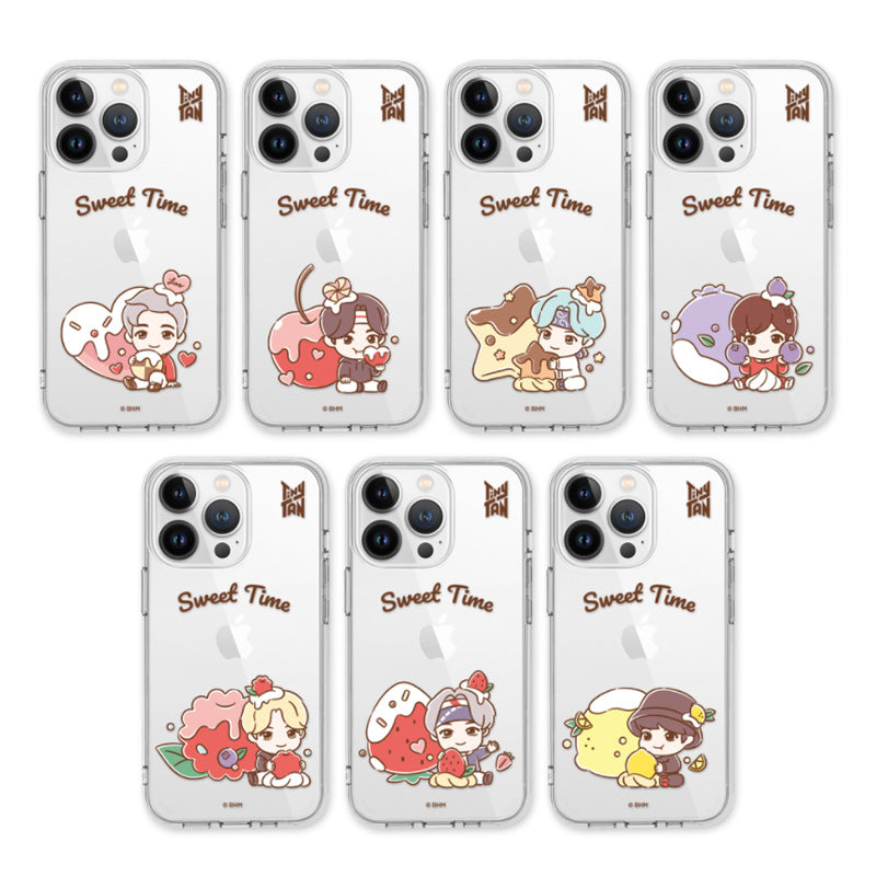 BTS - TinyTAN - Sweet Time iPhone Clear Soft Case