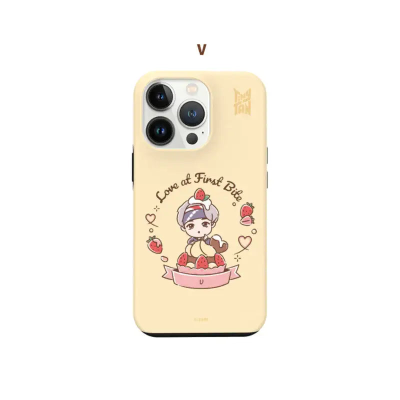 BTS - TinyTAN - Sweet Time iPhone Dual Guard Case - BTS TinyTAN - Phone Case - Harumio