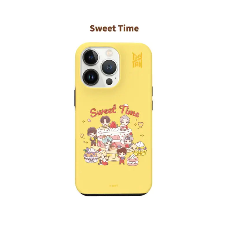 BTS - TinyTAN - Sweet Time Samsung Slim Fit Case - BTS TinyTAN - Phone Case - Harumio