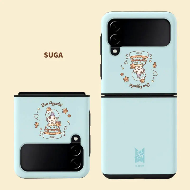 BTS - TinyTAN - Sweet Time Samsung Dual Guard Case - BTS TinyTAN - Phone Case - Harumio