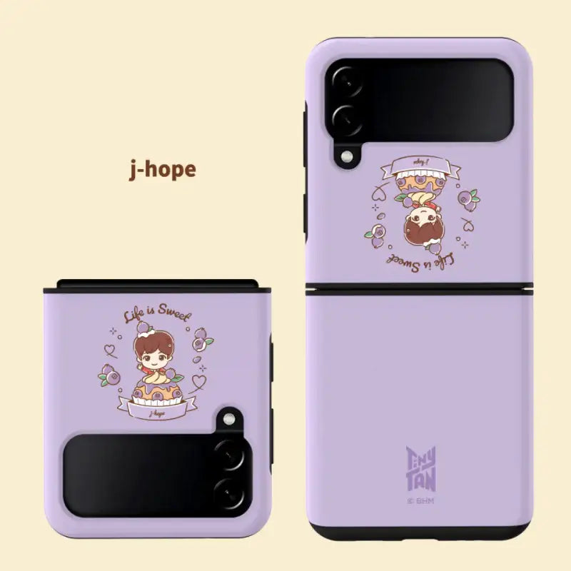 BTS - TinyTAN - Sweet Time Samsung Slim Fit Case - BTS TinyTAN - Phone Case - Harumio