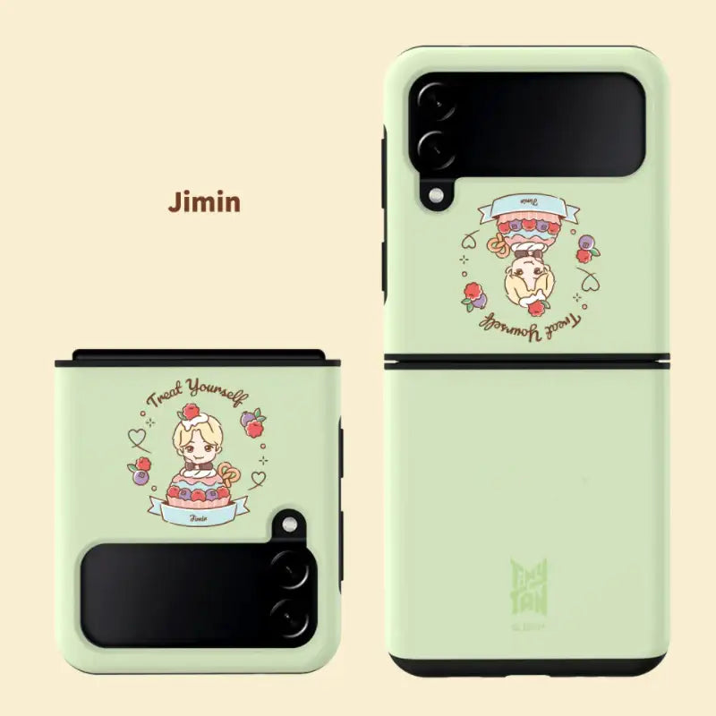 BTS - TinyTAN - Sweet Time Samsung Slim Fit Case - BTS TinyTAN - Phone Case - Harumio