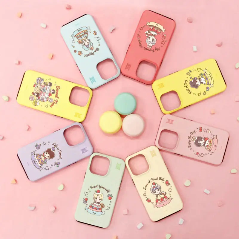BTS - TinyTAN - Sweet Time Samsung Dual Guard Case - BTS TinyTAN - Phone Case - Harumio