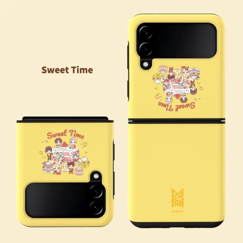 BTS - TinyTAN - Sweet Time Samsung Slim Fit Case - BTS TinyTAN - Phone Case - Harumio