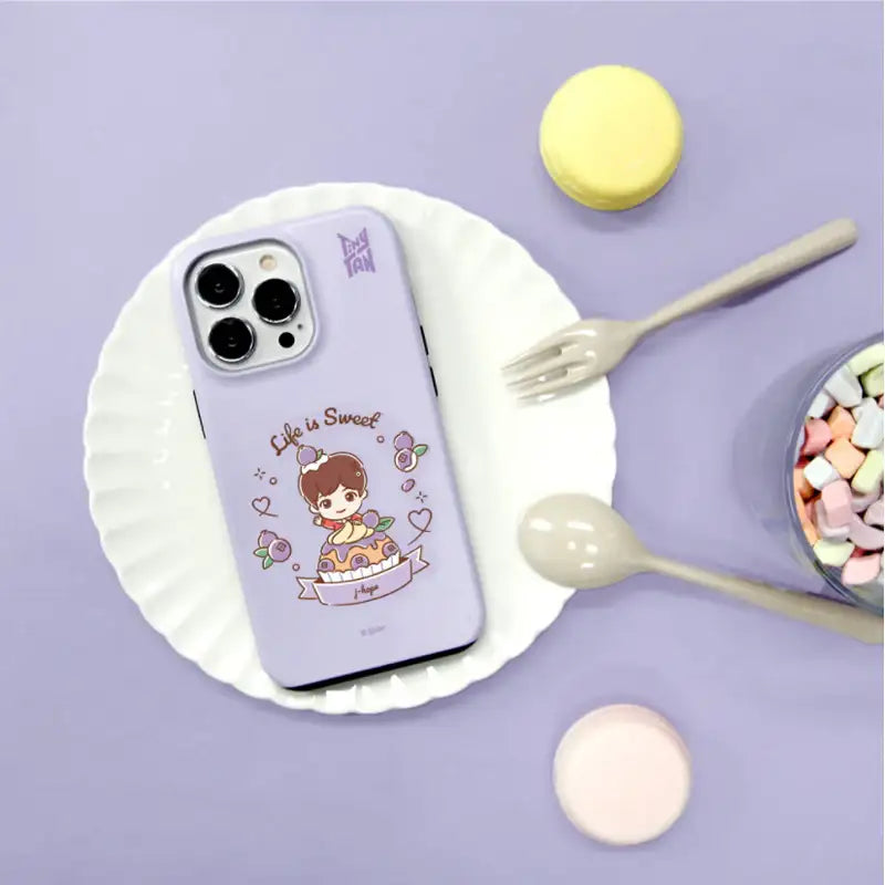 BTS - TinyTAN - Sweet Time Samsung Slim Fit Case - BTS TinyTAN - Phone Case - Harumio
