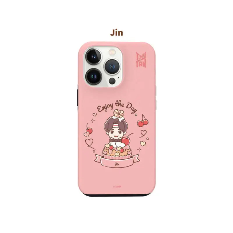 BTS - TinyTAN - Sweet Time iPhone Slim Fit Case - BTS TinyTAN - Phone Case - Harumio