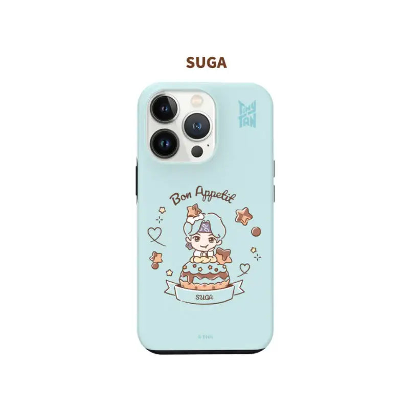 BTS - TinyTAN - Sweet Time iPhone Slim Fit Case - BTS TinyTAN - Phone Case - Harumio