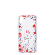 BT21 - Flower Collection - Connie Gel Hard Case - IPhone X / 8 / 8+ - BT21 - Phone Case - Harumio