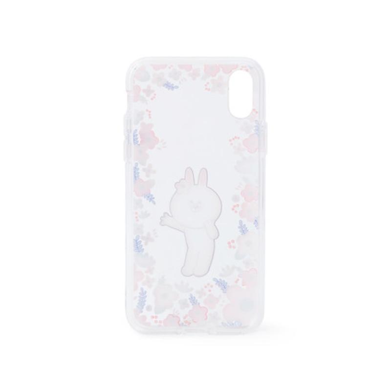 BT21 - Flower Collection - Connie Gel Hard Case - IPhone X / 8 / 8+ - BT21 - Phone Case - Harumio