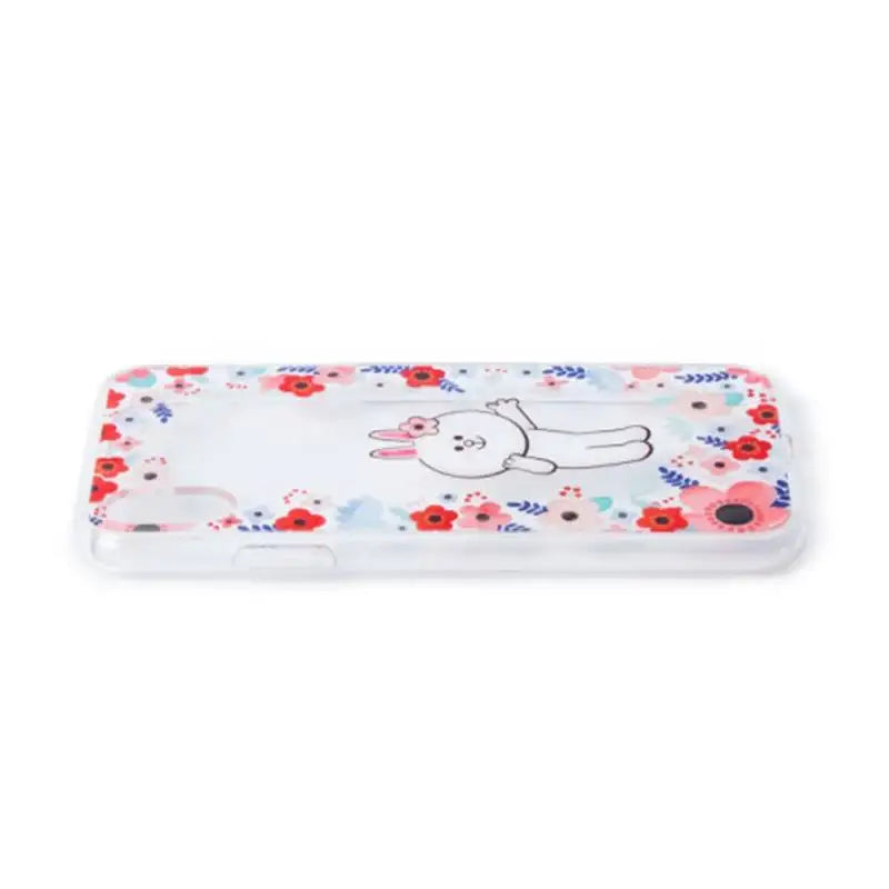 BT21 - Flower Collection - Connie Gel Hard Case - IPhone X / 8 / 8+ - BT21 - Phone Case - Harumio
