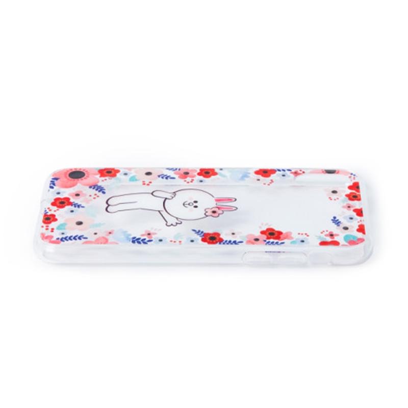 BT21 - Flower Collection - Connie Gel Hard Case - IPhone X / 8 / 8+ - BT21 - Phone Case - Harumio