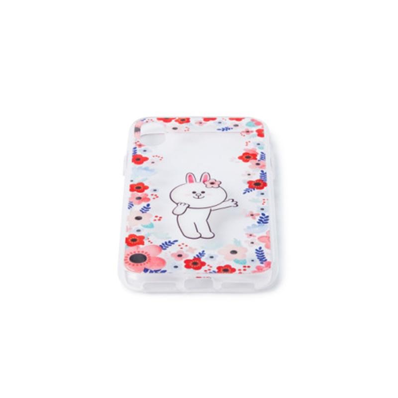 BT21 - Flower Collection - Connie Gel Hard Case - IPhone X / 8 / 8+