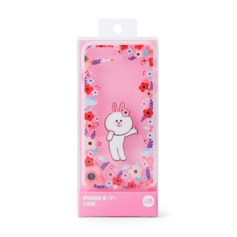 BT21 - Flower Collection - Connie Gel Hard Case - IPhone X / 8 / 8+