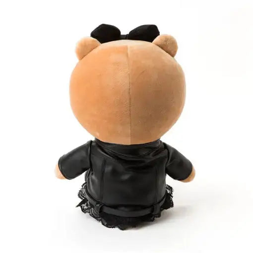Line Friends - Winter Edition Black Lace Dress Doll Figure - Choco - Line Friends - Accessories - Harumio