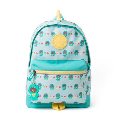 Line Friends - Winter Edition Kids Backpack - Dino Brown