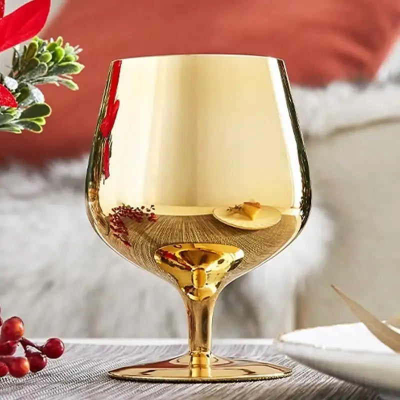 Korean All Gold - Wine Glass & Brandy Glass - Modern House - Wine Glass - Harumio