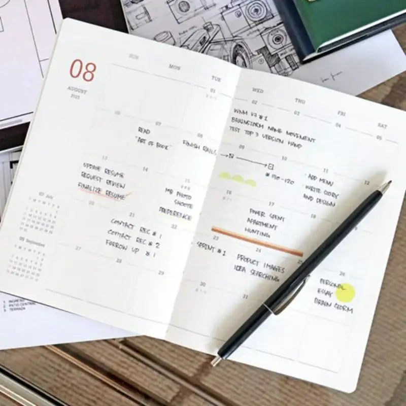 Indigo - 2023 Official Soft Weekly Diary - INDIGO - Diary - Harumio