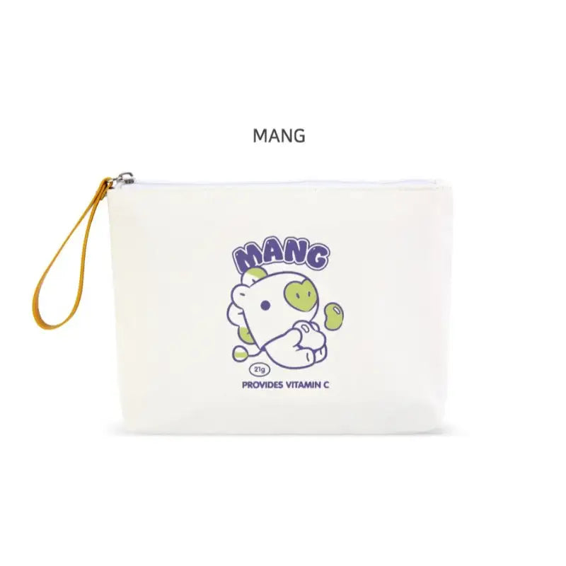 BT21 x Monopoly - Baby Canvas Pouch JELLY CANDY - BT21 x Monopoly - Pouches - Harumio