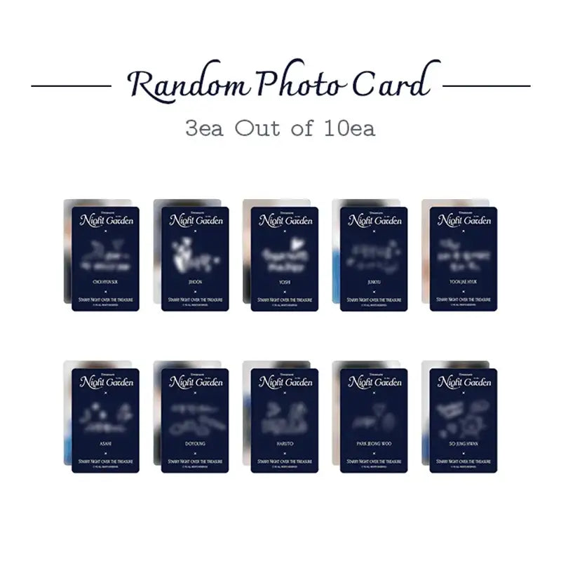 TREASURE - Night Garden - Treasure Photo Scrap Kit - TREASURE - Collectible - Harumio