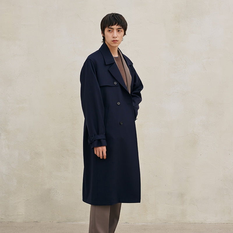 The Knit Company X Lee Soo-hyuk - 20FW Wool Trench Coat