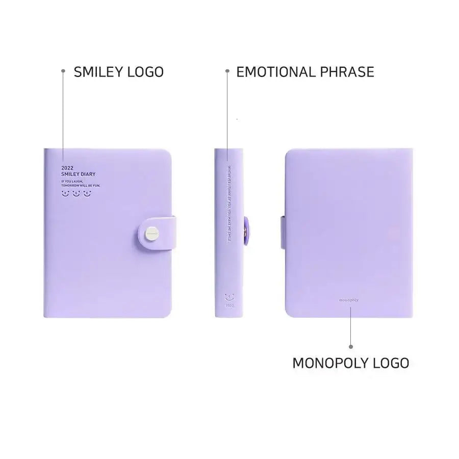 Monopoly - 2022 Smiley Diary Version 13 - Monopoly - Calendars, Organizers & Planners - Harumio