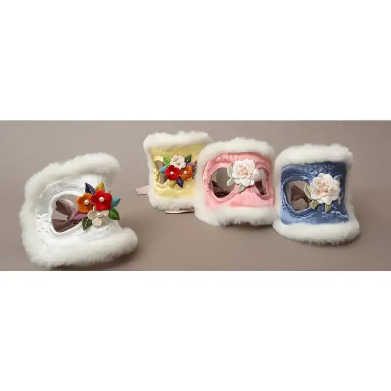 ITSDOG - Pet Narcissus Quilted Earmuffs - ITSDOG - Pet Accesories - Harumio
