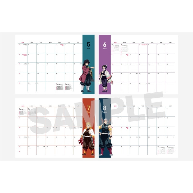 Demon Slayer - Diary + Calendar 2022 Edition